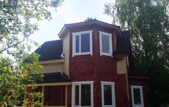 2 Каркасно-щитовой дом 6×7, 81 м², Ярославская обл, Даниловский район, Деревня Черницыно , СНТ «Луч» (9)